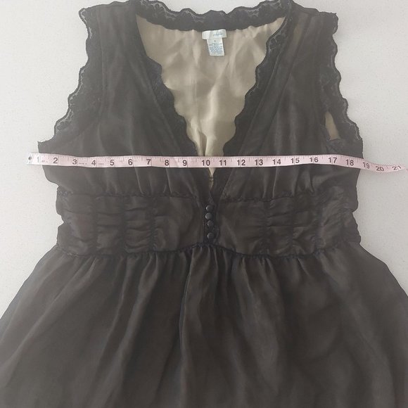 Odille Black Lace Top 8 - Picture 7 of 9